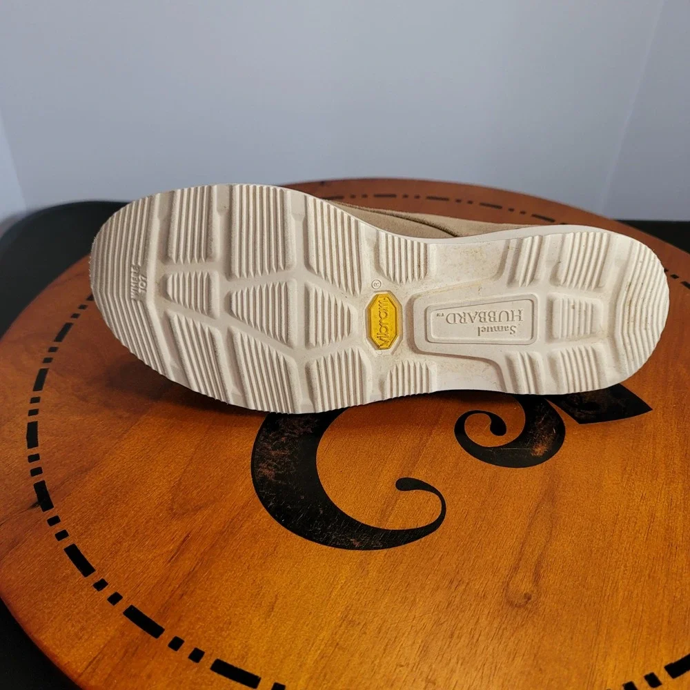 Samuel Hubbard Hubbard Free Tan Suede Derby Shoes Vibram Sole Mens M1100-004